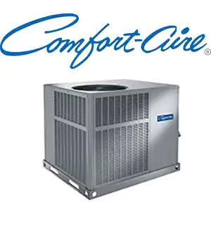 comfort-aire packaged unit with logo