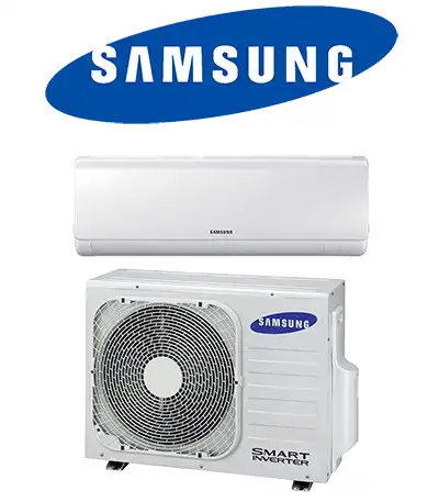 samsun mini split hvac system with logo